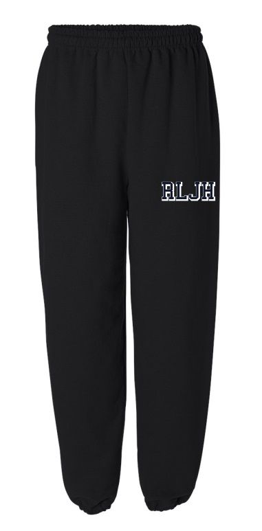 Rocky Lake Junior High -  Black RLJH Sweatpants