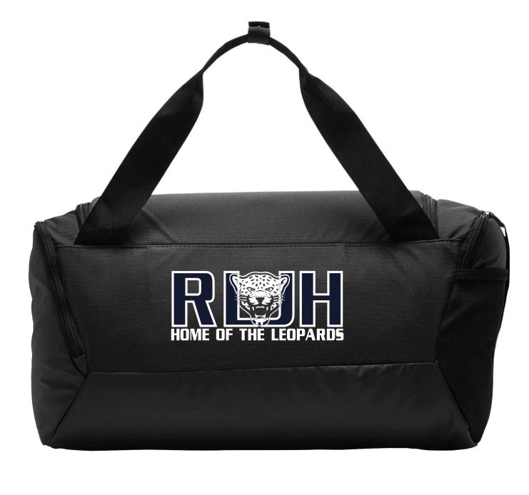 Rocky Lake Junior High  - Black Home of the Leopards Nike Duffel Bag