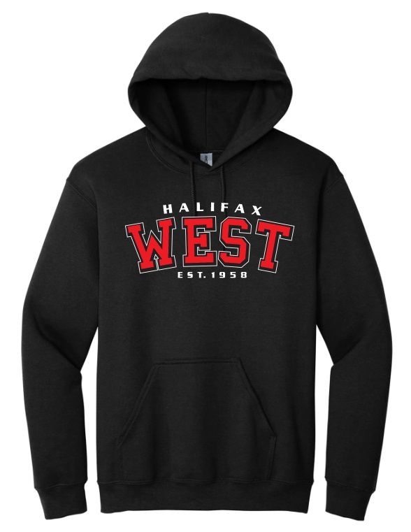 Halifax West High School - Black Halifax West Est.1958 Hoodie