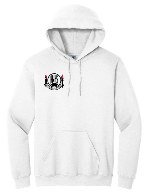 Halifax West High School - White Halifax West Logo Hoodie