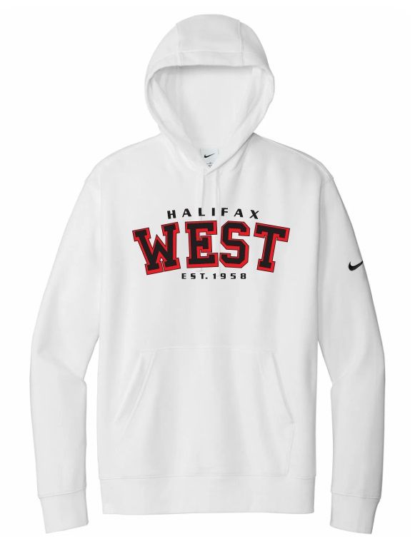 Halifax West High School - White Halifax West Est.1958 Nike Hoodie