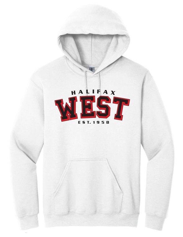 Halifax West High School - White Halifax West Est.1958 Hoodie