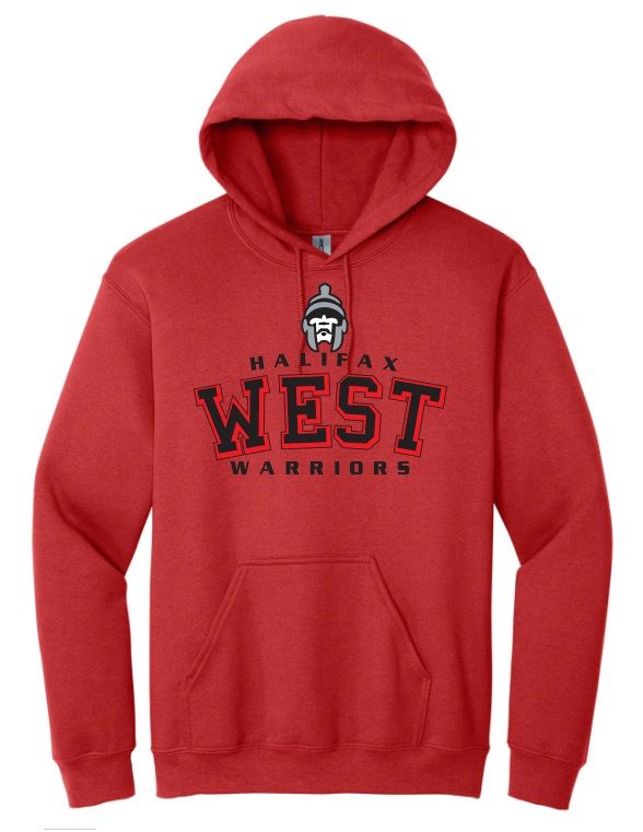 Halifax West High School - Red Halifax West Warriors Hoodie