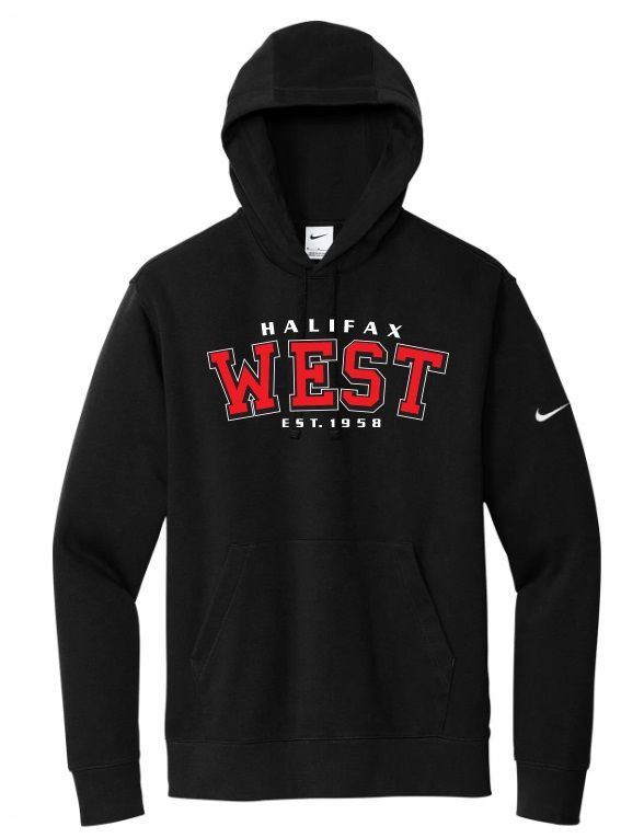 Halifax West High School - Black Halifax West Est.1958 Nike Hoodie