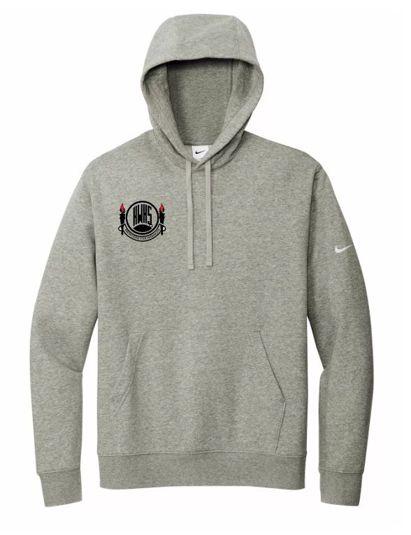 Halifax West High School - Dark Heather Halifax West Logo Nike Hoodie