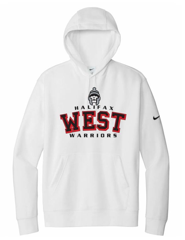 Halifax West High School - White Halifax West Warriors Nike Hoodie