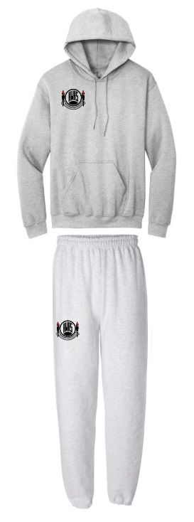 Halifax West High School - Sport Grey Halifax West Logo Sweatsuit (Hoodie &amp; Sweatpants)