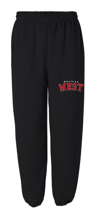 Halifax West High School - Black Halifax West Sweatpants