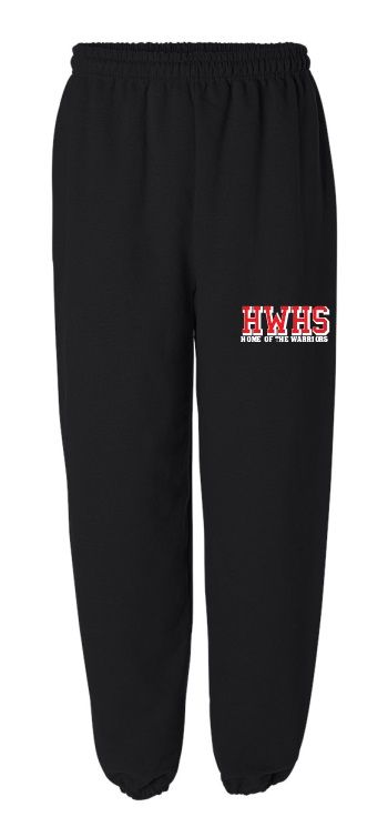 Halifax West High School - Black HWHS Home of the Warriors Sweatpants