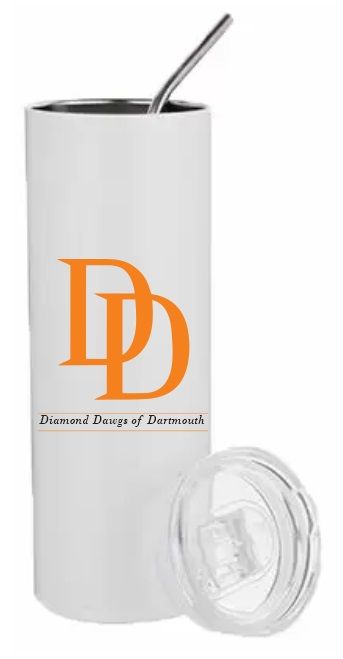 Dartmouth Diamond Dawgs - Tumbler with Straw