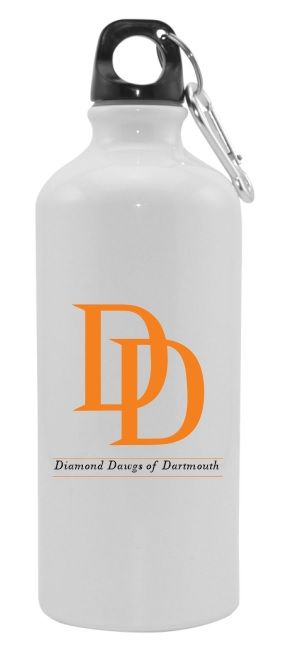 Dartmouth Diamond Dawgs -  Aluminum Water Bottle
