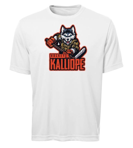 Kalliope Cup - White Kalliope Hockey Short Sleeve Moist Wick