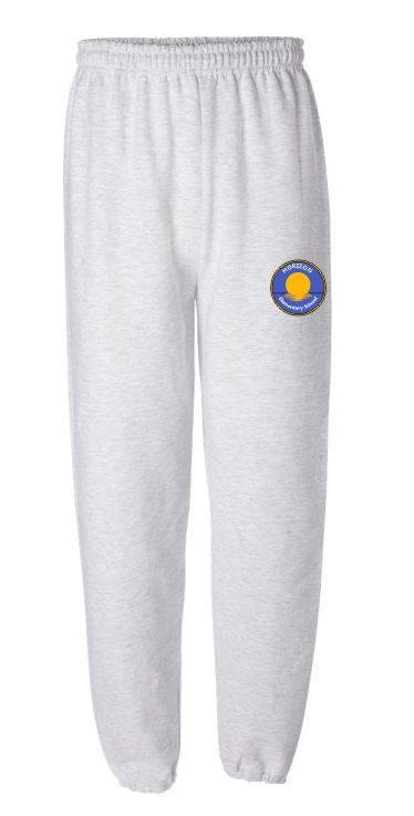 Horizon Elementary School - Sport Grey Horizon Logo Sweatpants