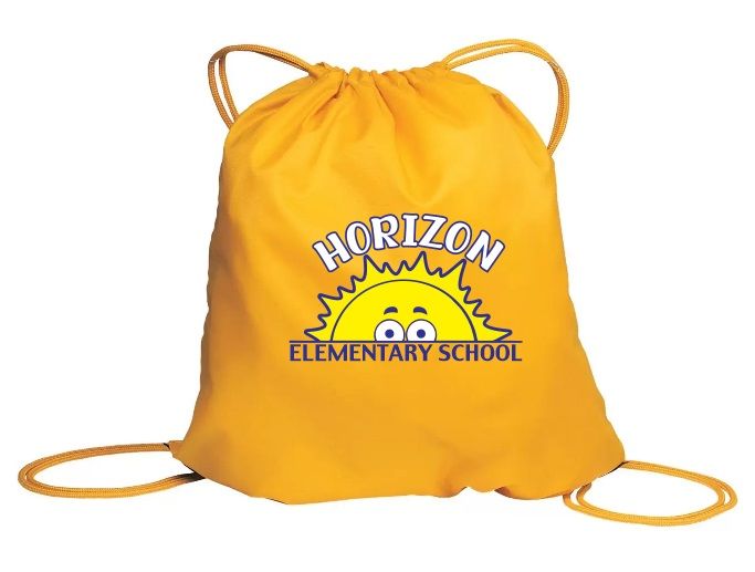 Horizon Elementary School - Sport Gold Horizon Sun Cinch Bag
