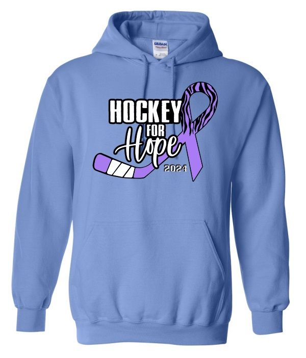 Hockey for Hope - Carolina Blue Hockey for Hope Hoodie