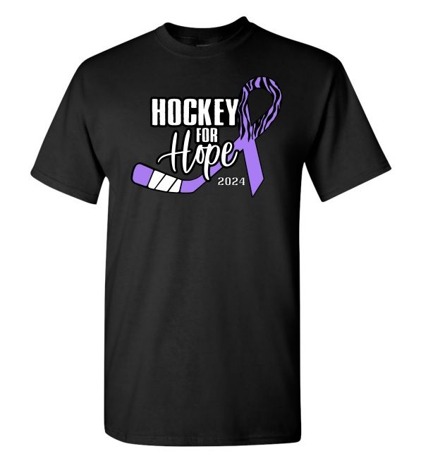 Hockey for Hope - Black Hockey for Hope T-Shirts