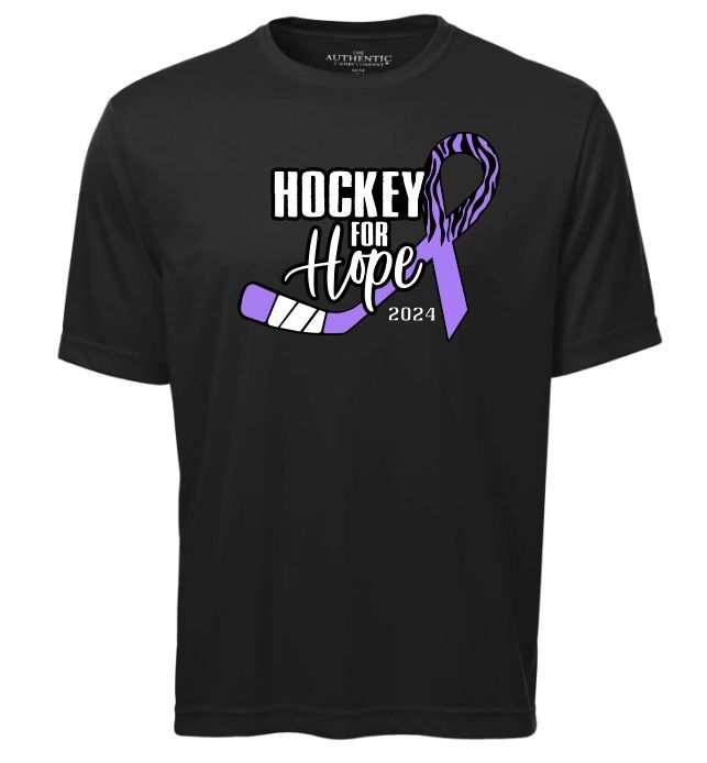 Hockey for Hope - Black Hockey for Hope Moist Wick Shirt