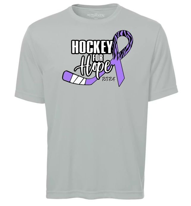Hockey for Hope - Silver Hockey for Hope Moist Wick Shirt