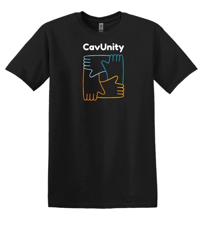 CavUnity - Black CavUnity T-Shirt (Full Chest)
