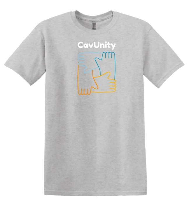 CavUnity - Sport Grey CavUnity T-Shirt (Full Chest)
