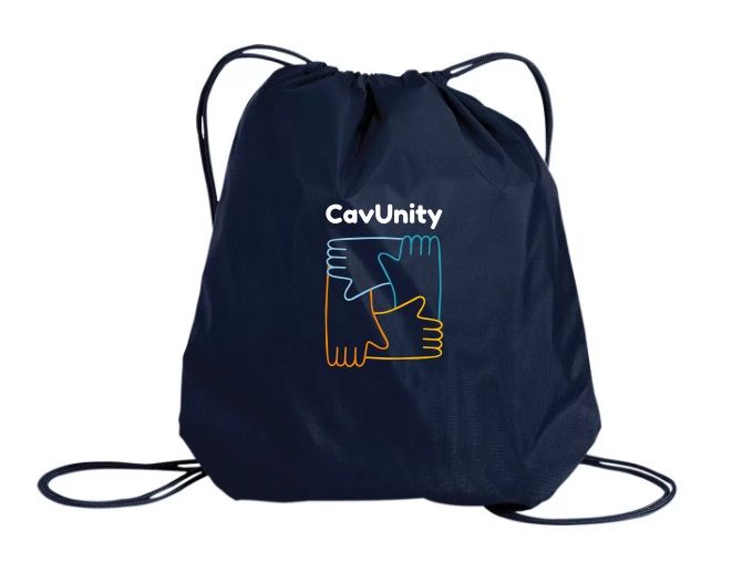 CavUnity - Navy CavUnity Cinch Bag