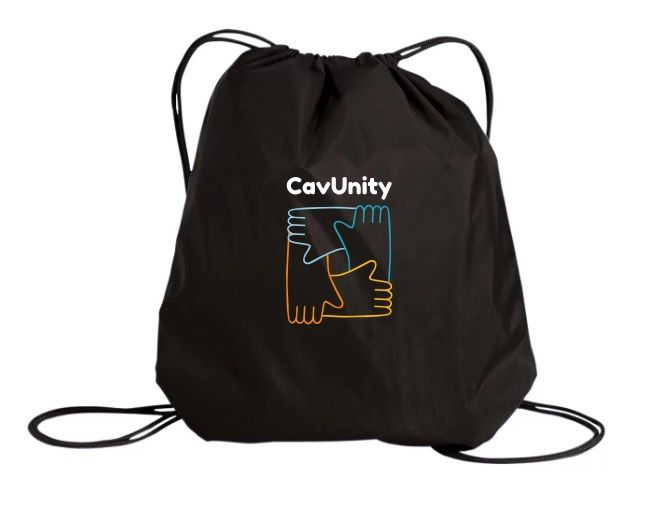 CavUnity - Black CavUnity Cinch Bag