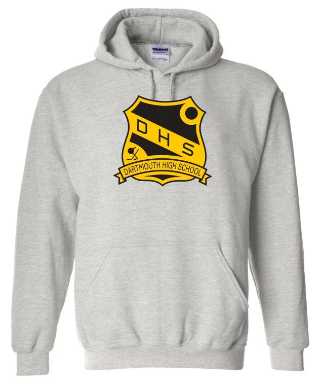 DHS - Sport Grey Classic DHS Hoodie (Full Chest)