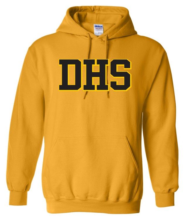DHS - Sport Gold DHS Hoodie (Full Chest)