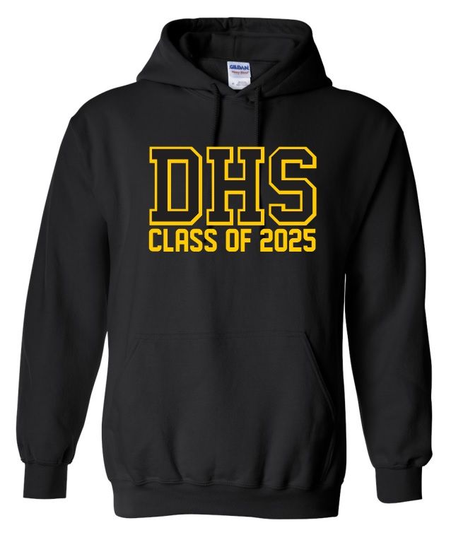 DHS - Black DHS Class of 2025 Hoodie