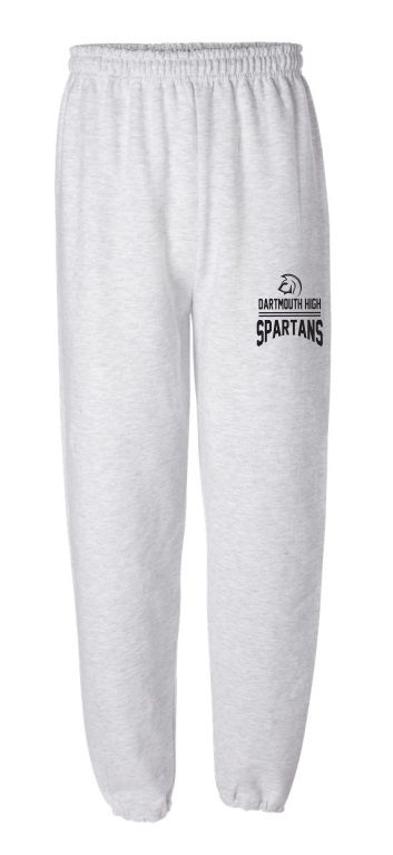 DHS - Sport Grey Dartmouth High Spartans Sweatpants