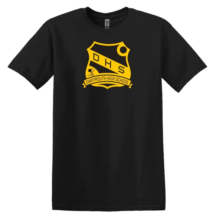DHS - Black Classic DHS T-Shirt (Full Chest)