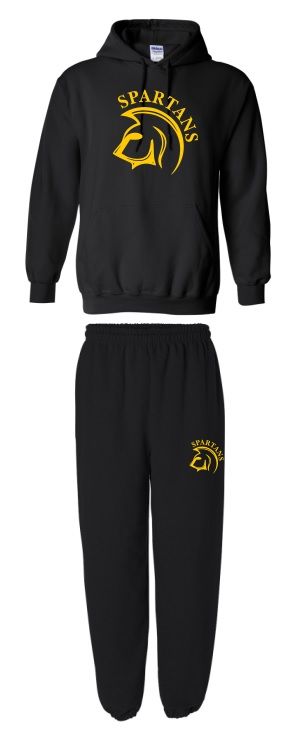 DHS - Spartans Sweatsuit (Hoodie &amp; Sweatpants)