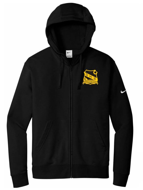 DHS - Black Classic DHS Nike Zip Hoodie