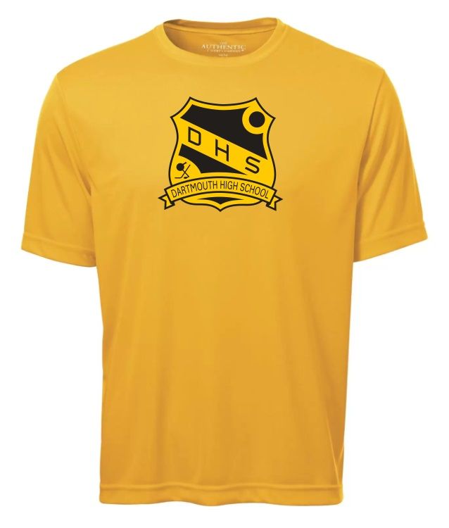 DHS - Sport Gold Classic DHS Short Sleeve Moist Wick (Full Chest)