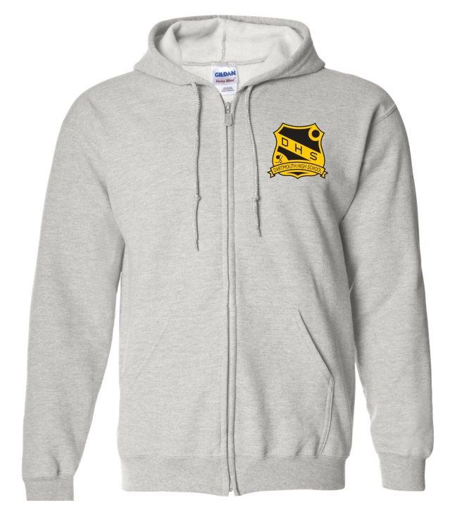 DHS - Sport Grey Classic DHS Zip Hoodie