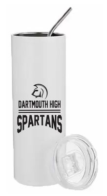 DHS - Dartmouth High Spartans Classic Logo Tumbler