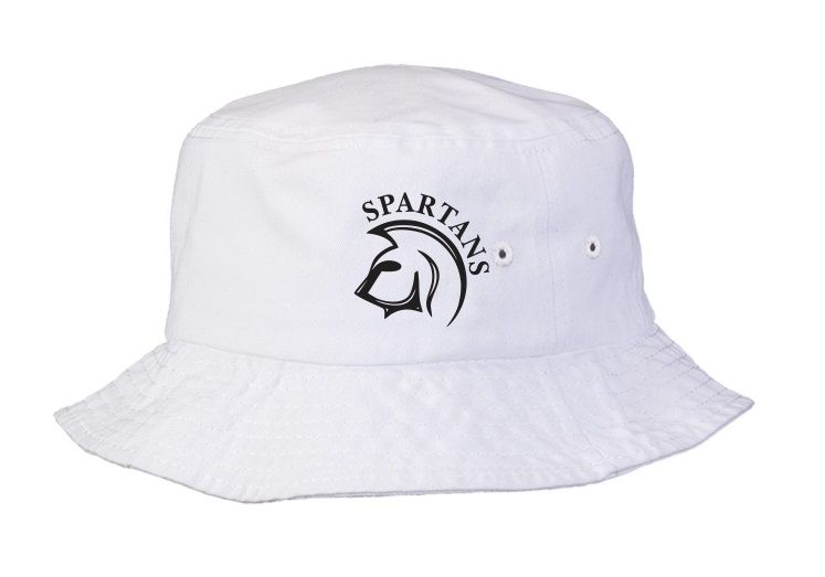 DHS - White Spartans Bucket Hat