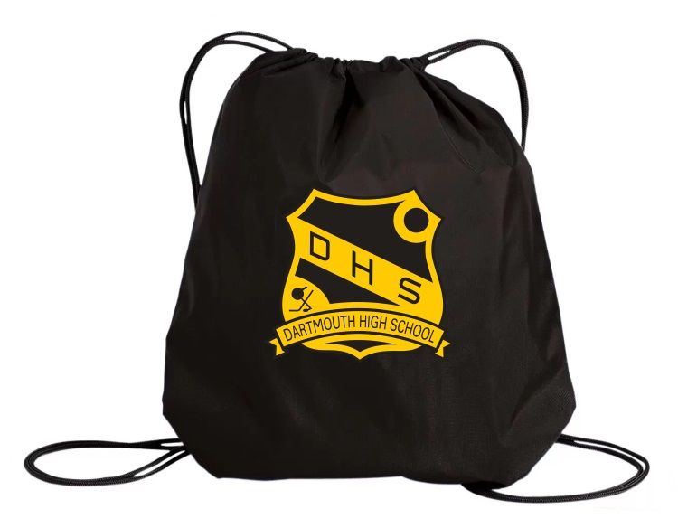 DHS - Black Classic DHS Logo Cinch Bag