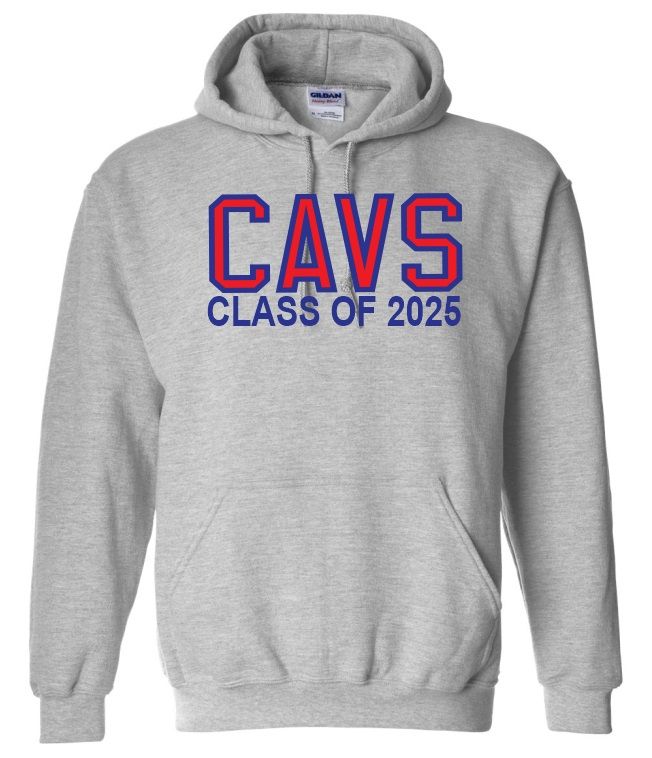 Cole Harbour High - Sport Grey CAVS Class of 2025 Hoodie