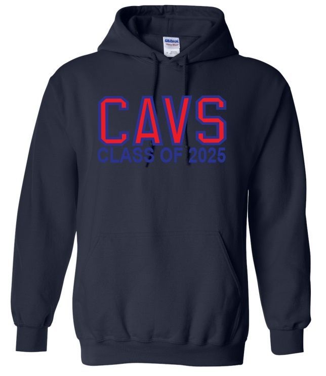 Cole Harbour High - Navy CAVS Class of 2025 Hoodie