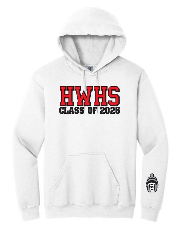 Halifax West High School  -  White HWHS Class of 2025 Hoodie