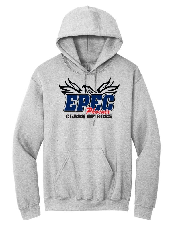 Eastern Passage Education Centre - Sport Grey EPEC Logo Class of 2025 Hoodie