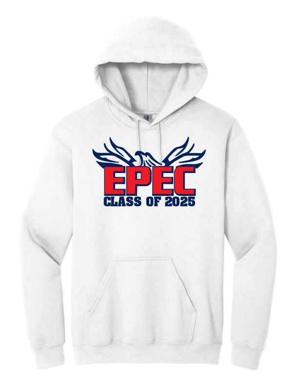 Eastern Passage Education Centre - White EPEC Class of 2025 Hoodie