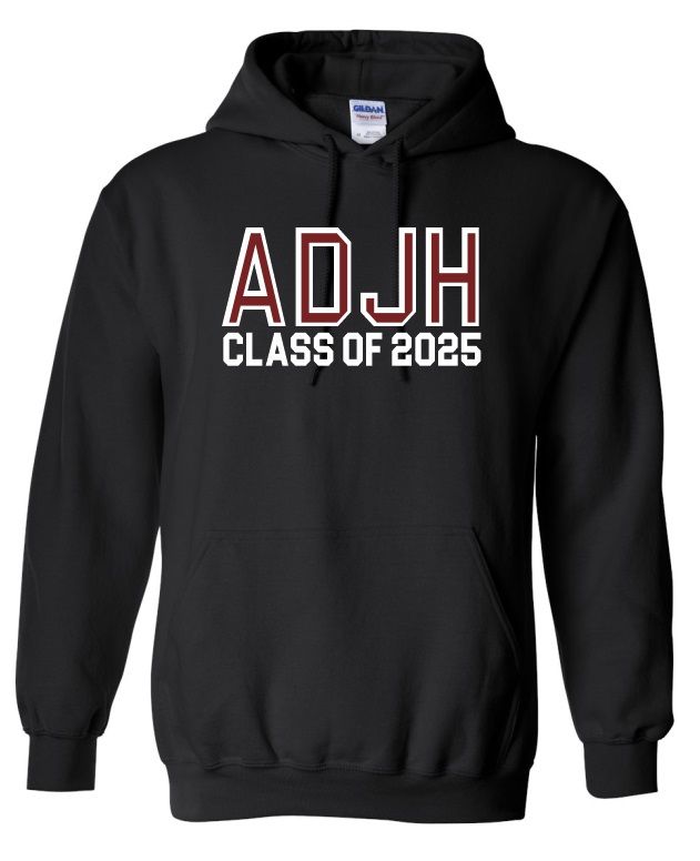 Astral Drive Junior High - Black Classic ADJH Class of 2025 Hoodie