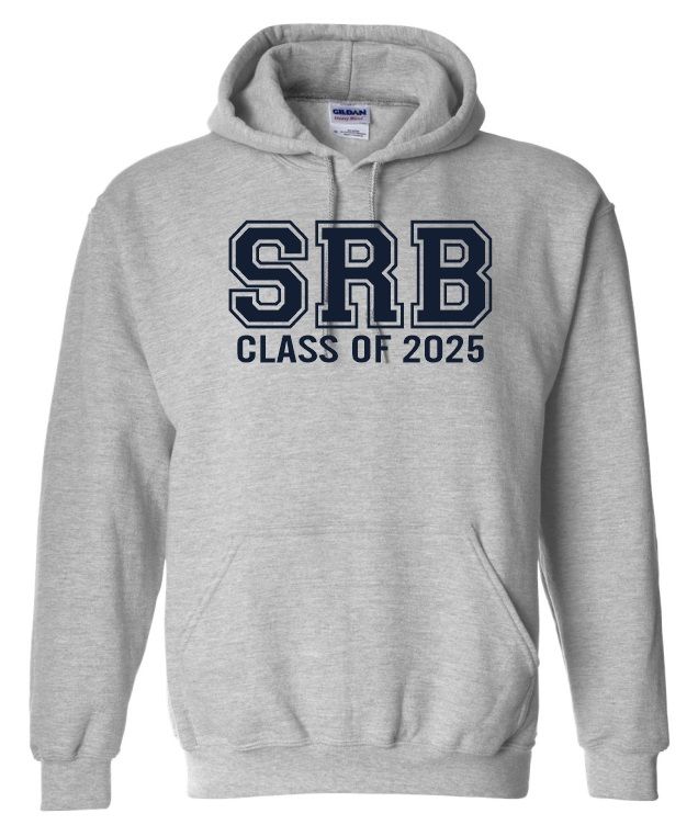 Sir Robert Borden Junior High - Sport Grey Class of 2025 Hoodie