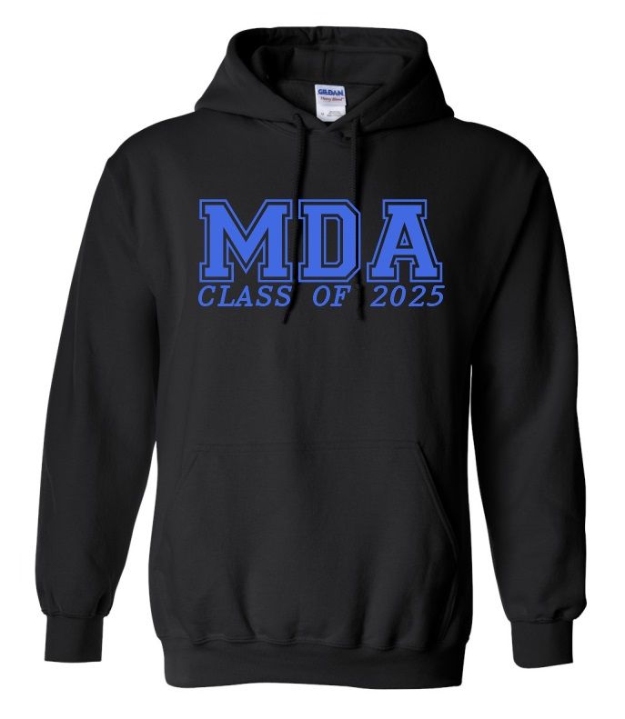 Marine Drive Academy - Black MDA Class of 2025 Hoodie