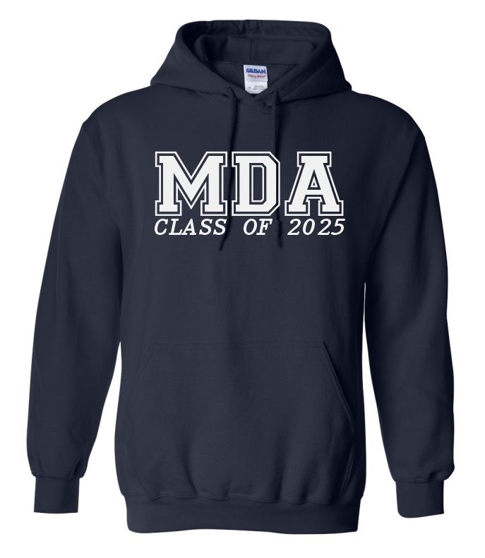 Marine Drive Academy - Navy MDA Class of 2025 Hoodie