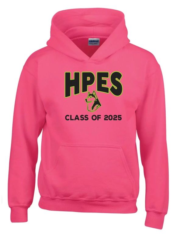 Humber Park Elementary - Pink HPES Class of 2025 Hoodie
