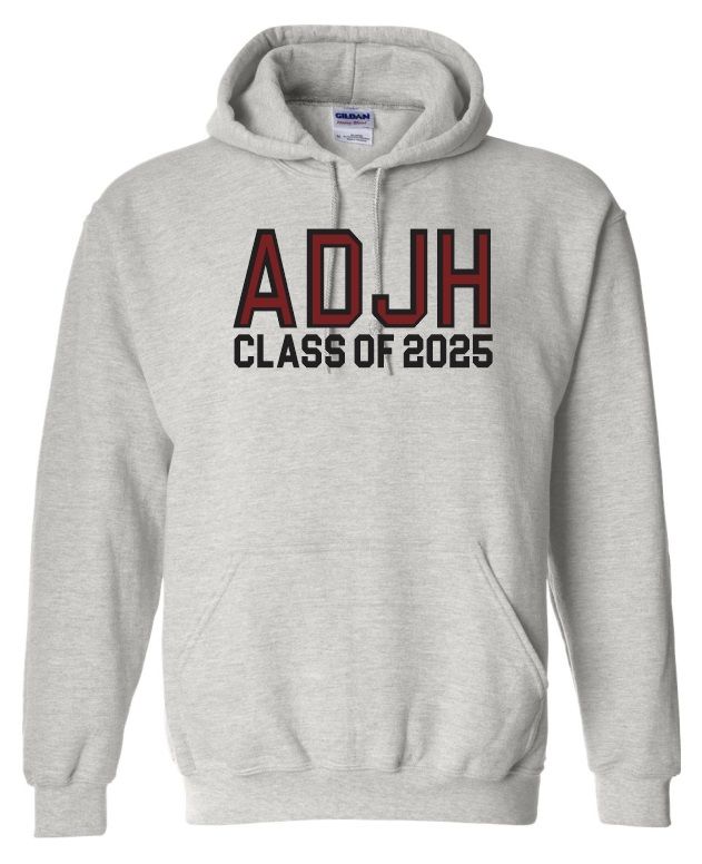 Astral Drive Junior High - Sport Grey Classic ADJH Class of 2025 Hoodie