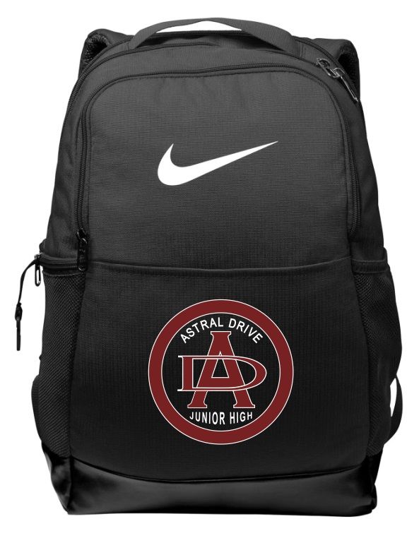 Astral Drive Junior High - Black Astral Drive Logo Nike Backpack